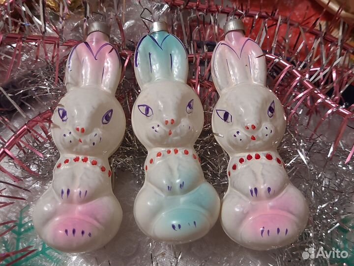 Елочные игрушки СССР