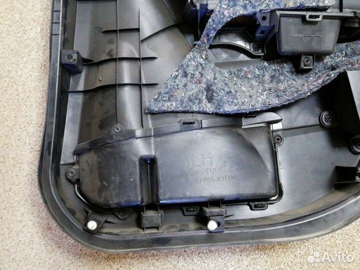 Toyota Corolla Е180 Обшивка двери задняя левая
