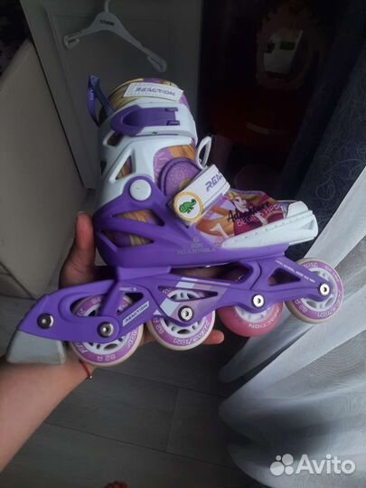 Роликовые коньки детские reaction