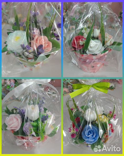 Мыло и мыльные букеты