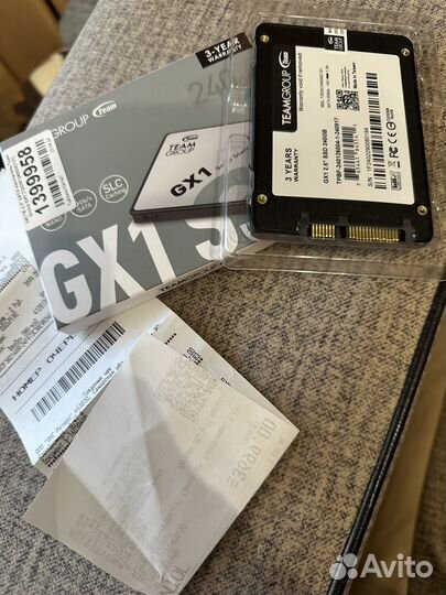 SSD SATA накопитель Team Group GX1