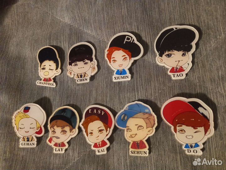 K-pop значки Exo