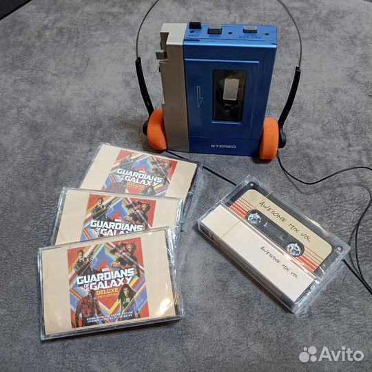 Стражи Галактики awesome mix 1,2 аудиокассеты MC