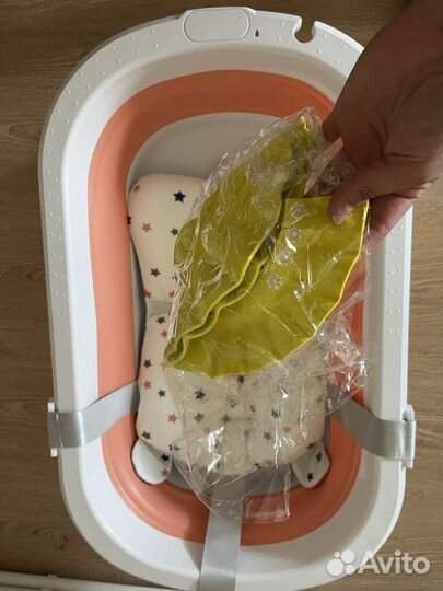 Детская ванночка для купания складная