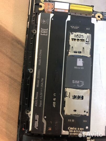 Разбор asus ZE500CL