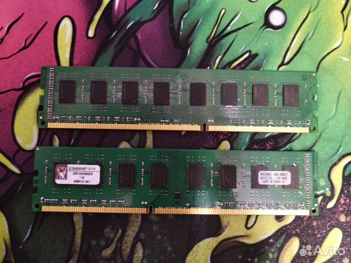 Оперативная память Kingston kvr1333d3n9/2g