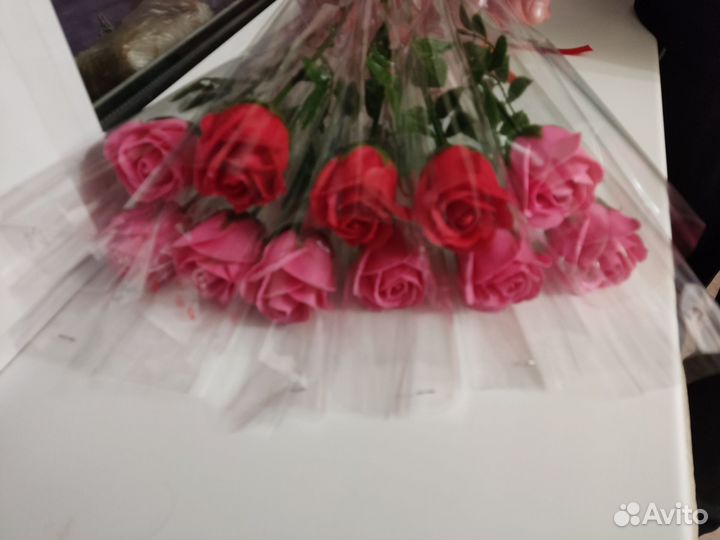 Мыльные розы 11 шт
