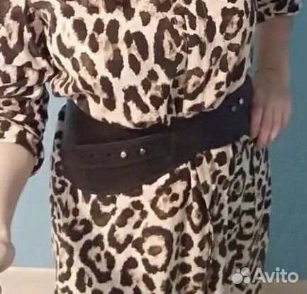 Пояс/ремень-баска из нат Итальянской кожи