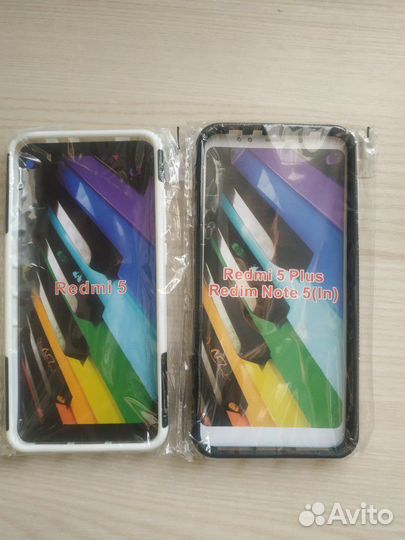 Продам 2 Чехла Xiaomi Redmi 5+