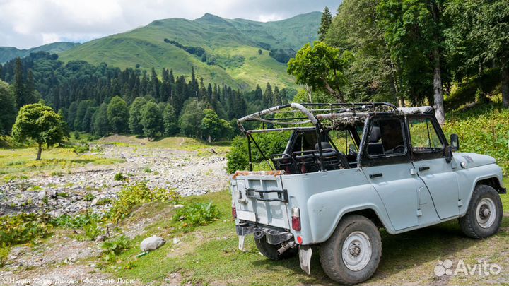 Джиппинг в города-призраки Акармара и Ткуарчал