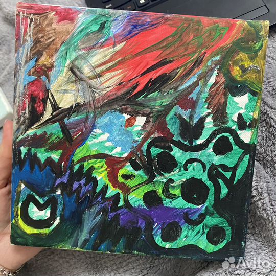 Картина абстракция