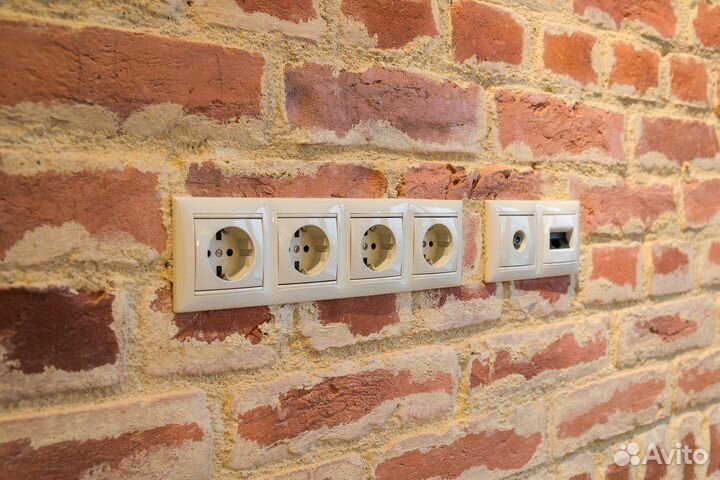 Электрик. Установка розеток. Услуги электрика