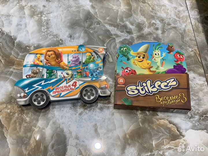 Весёлые прилипалы 3,4