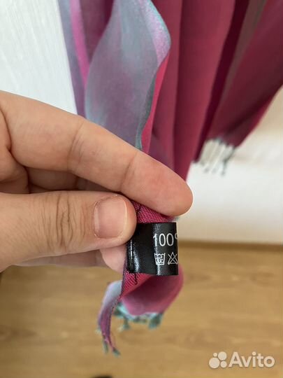 Шарф женский шелковый