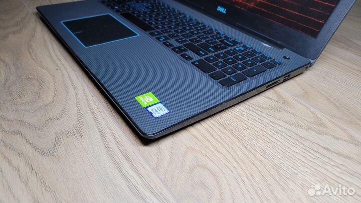 Игровой ноутбук Dell GTX 1050 4gb