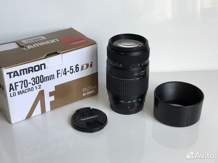 Tamron 70-300mm Tele-Macro 1:2 A17e for Canon EF