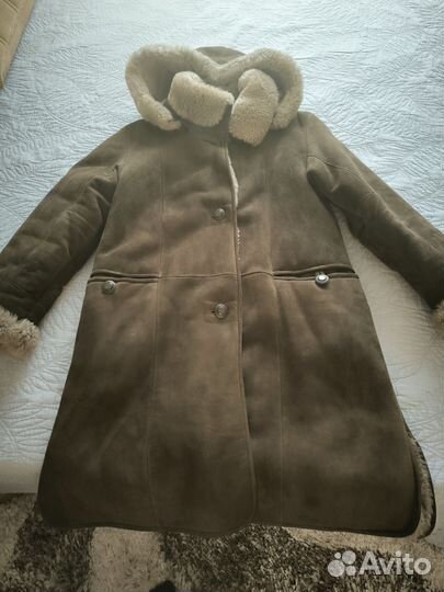 Дубленка натуральная женская 46 48