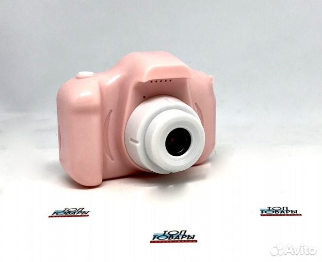 Детский фотоаппарат Cartoon Digital Camera x2 розо