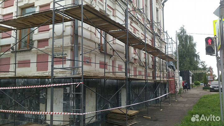 Аренда строительных лесов. Вышки тура