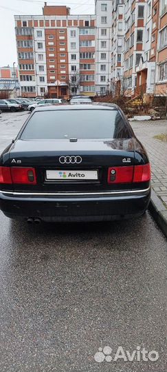 Audi A8 4.2 AT, 2002, 291 000 км