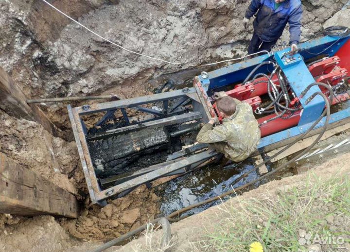 Бестраншейная замена труб, санация