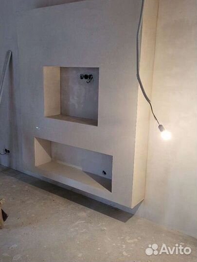 Шпаклёвка стен.Штукатурка. Ремонт квартир