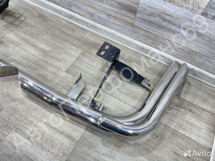 Защита заднего бампера Land Cruiser 200 2007-2015