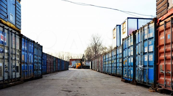 Аренда контейнера под склад, 30 м², 76 кубов