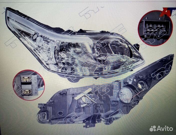 Фары на citroen c4