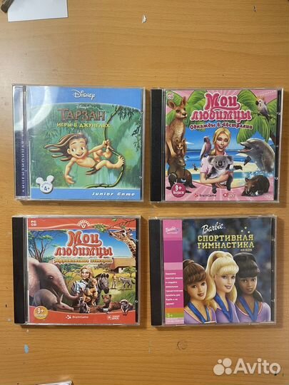 Детские CD диски с играми
