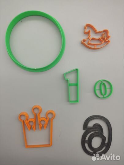 Трафареты и формы для печенья на заказ