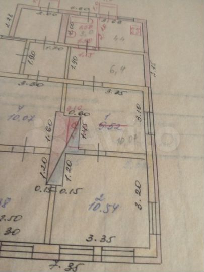 2-к. квартира, 35 м², 1/1 эт.