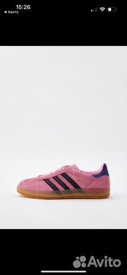 Adidas gazelle indoor pink оригинал с ламоды