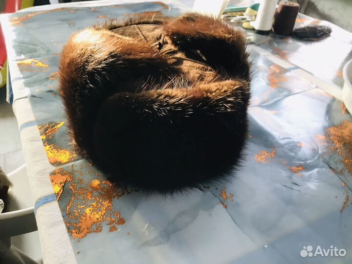 Мужская финская меховая шапка 59р