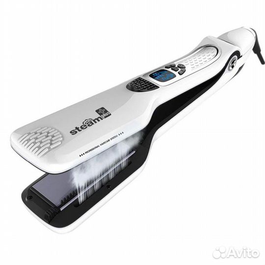 Паровой выпрямитель для волос steam plus