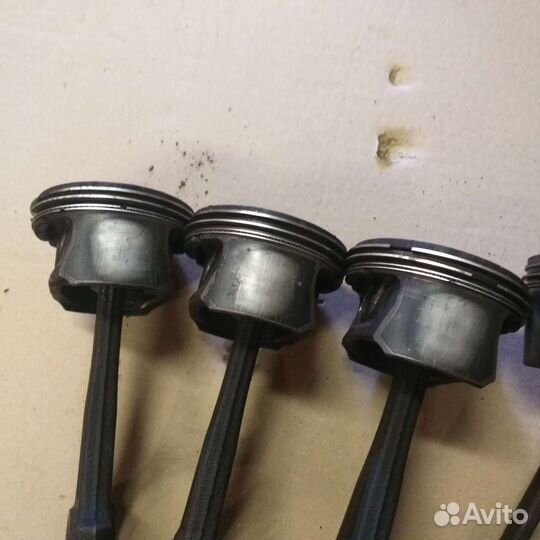 Поршень с шатуном opel corsa c z12xep