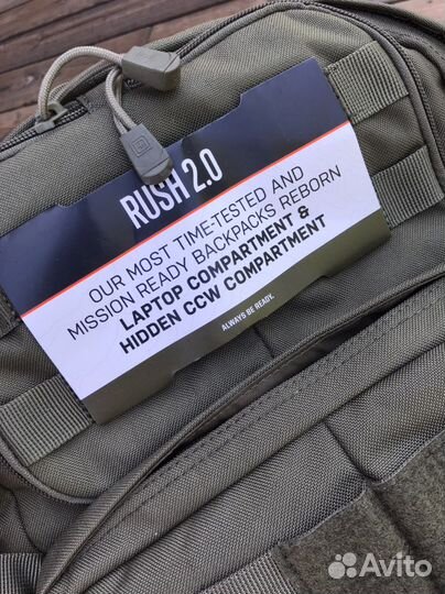 Рюкзак 5.11 Rush 24 2.0 37л ranger green