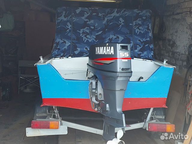 Лодка Прогресс с мотором Yamaxa 55
