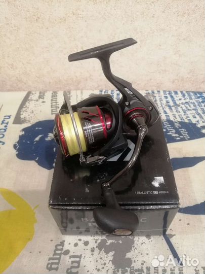 Катушка daiwa ballistic