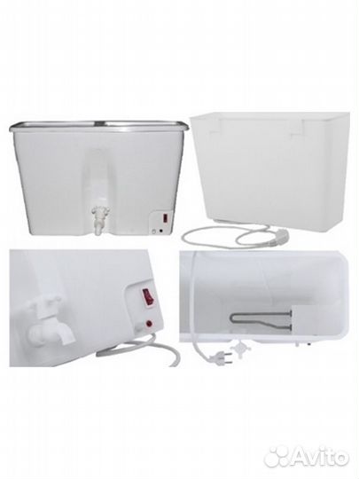 Водонагреватель дачный с краном