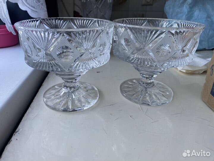 Хрустальная ваза