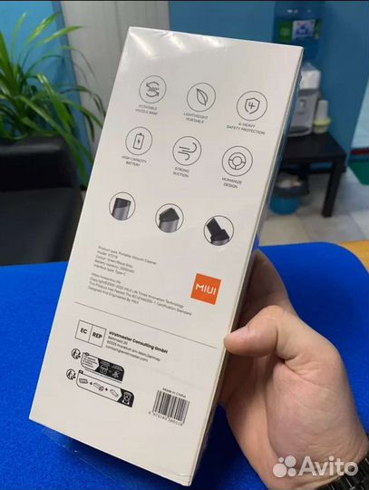 Портативный мини пылесос miui
