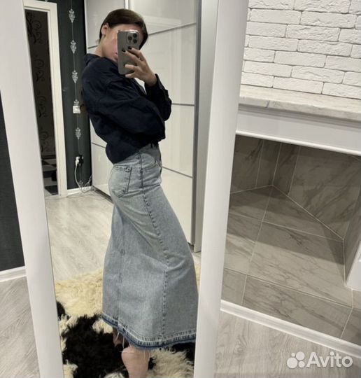 Джинсовая юбка