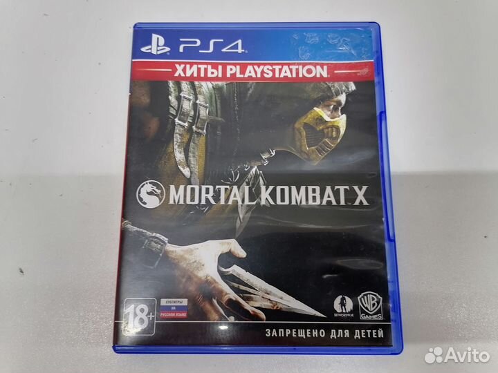 Игра для PS4 mortal kombat x