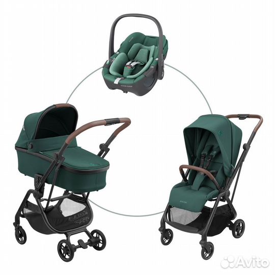 Детская коляска Maxi-Cosi leona 3в1