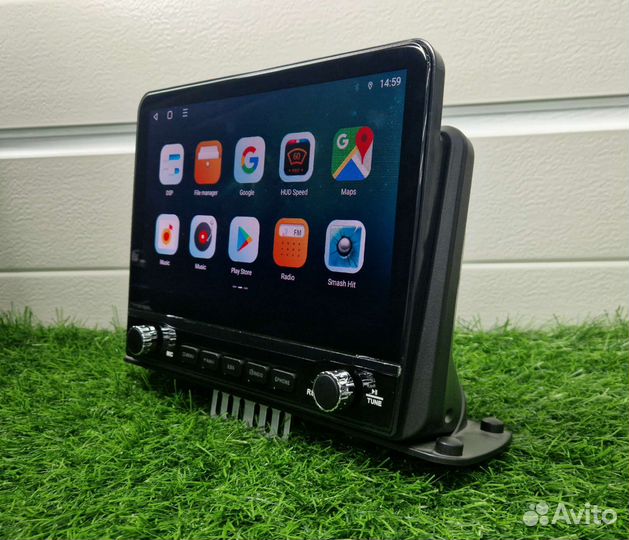 Магнитола Андроид на панель тесла 10 дюймов