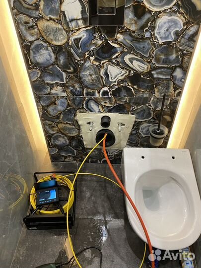 Прочистка канализации / устранение засоров