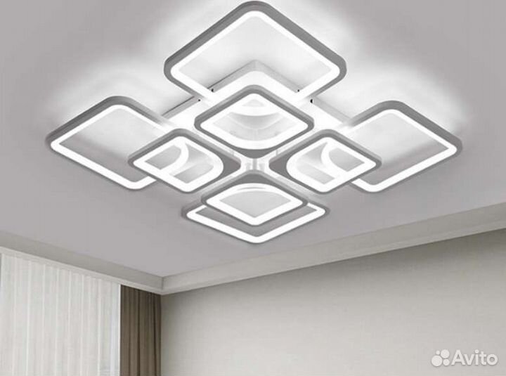Светодиодная люстра LED с пультом Разные