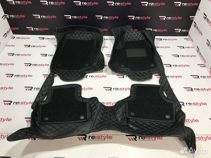 Ковры салона 3D Nissan Qashqai с16г