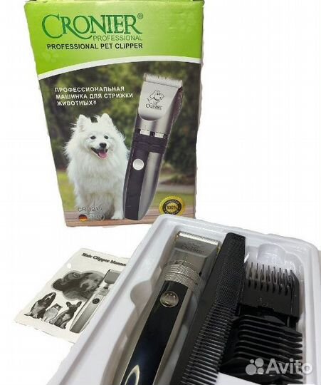 Машинка для стрижки животных CR-1215
